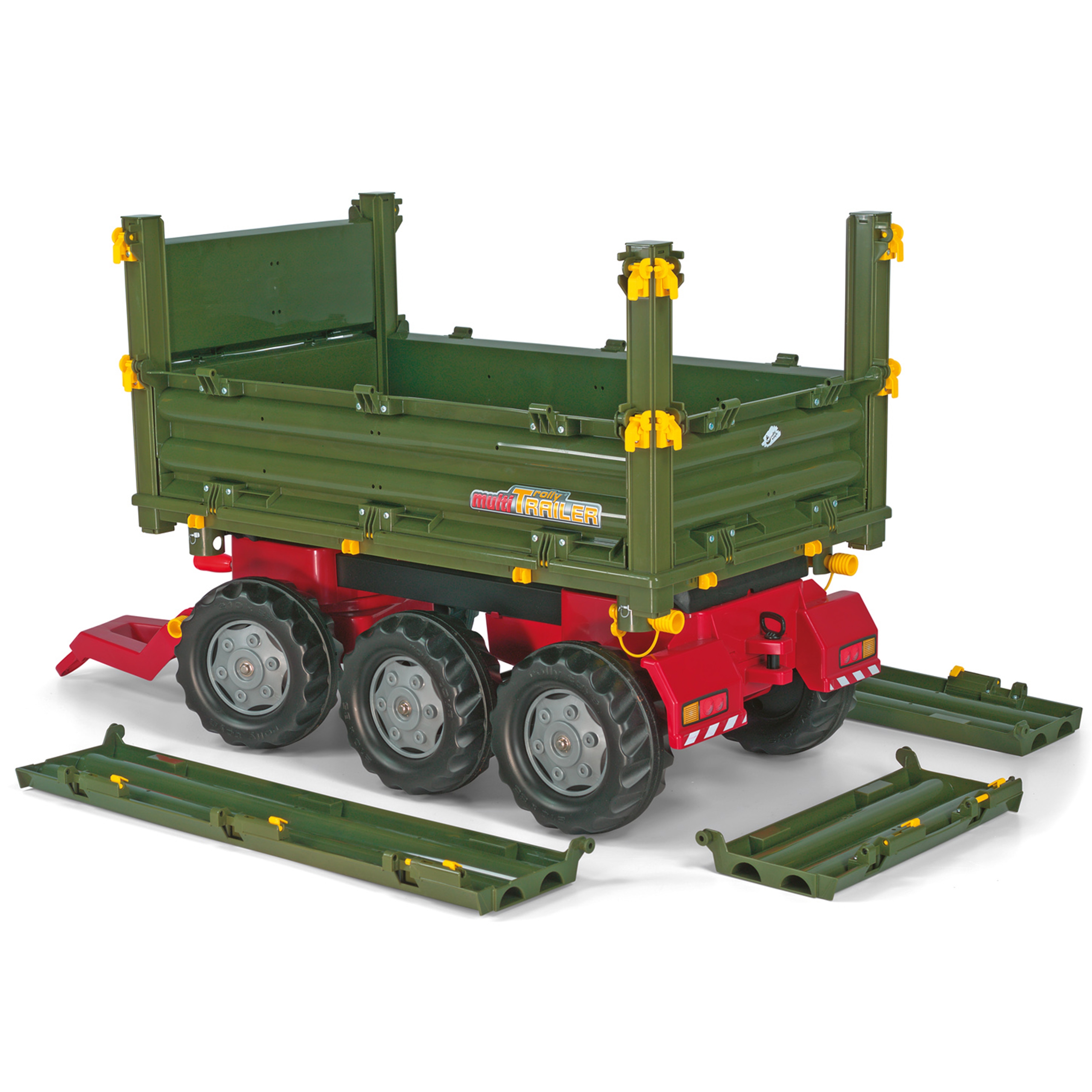Rollytrailer wielka przyczepa 3 osie multi trailer