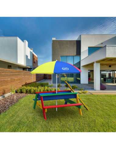 AXI Kolorowy Stół z Parasolem