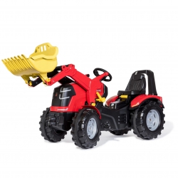 Traktor na Pedały Rolly Toys RollyX-Trac Premium z Łyżką Ciche Koła 3-10 Lat