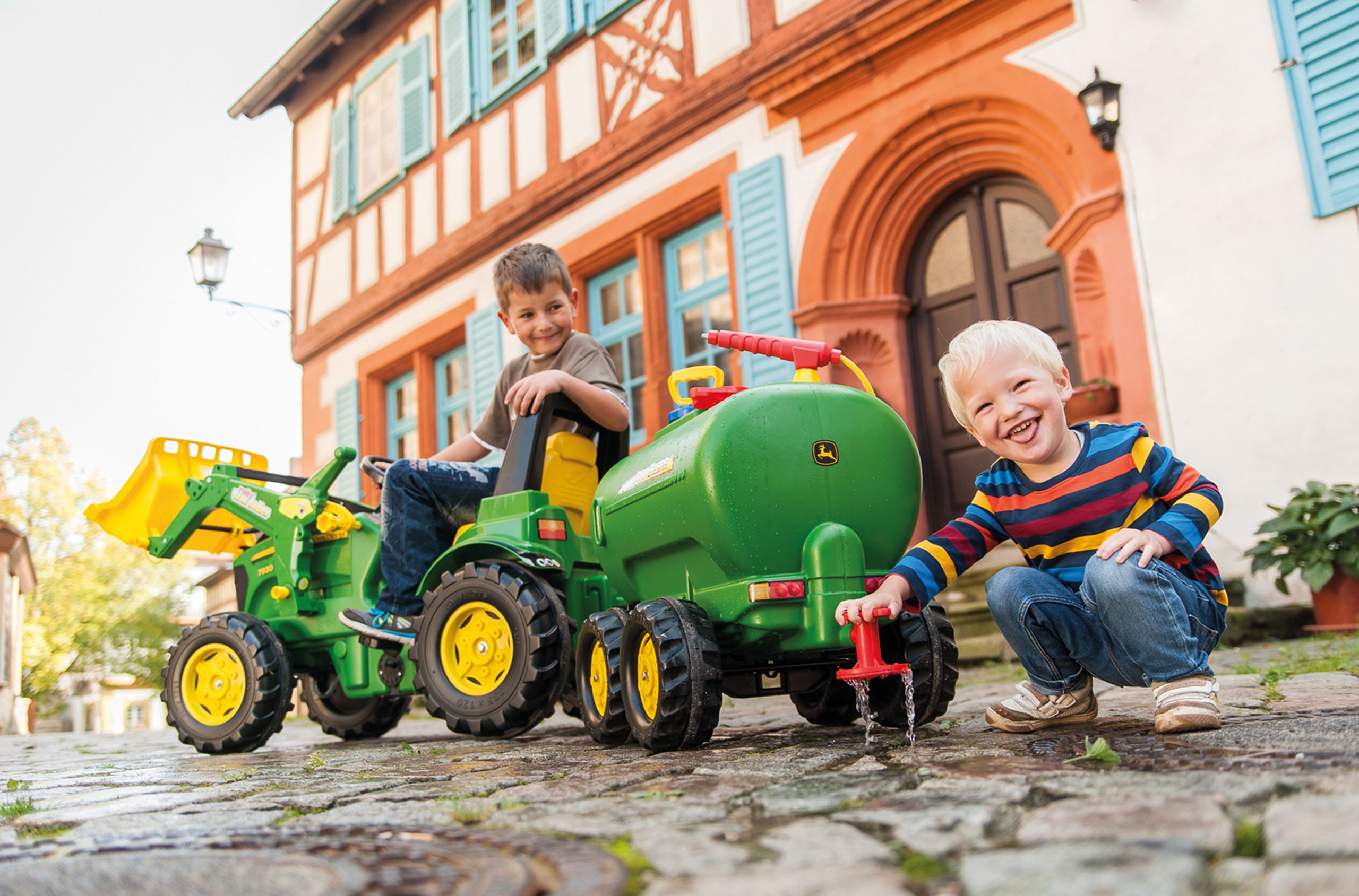Rollyfarmtrac john deere 7930 traktor na pedały z łyżką