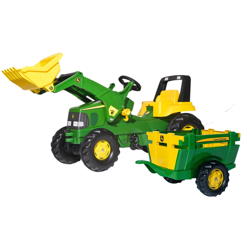 Rollyjunior traktor na pedały john deere