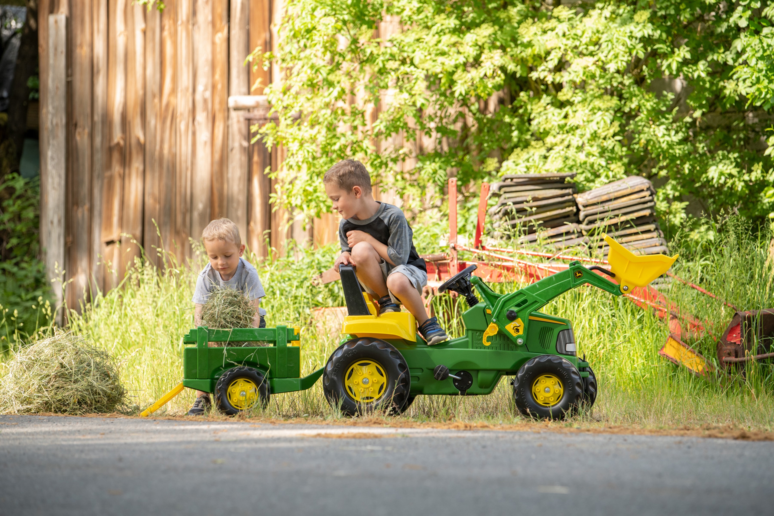 Rolly Toys rollyJunior Traktor Na Pedały John Deere