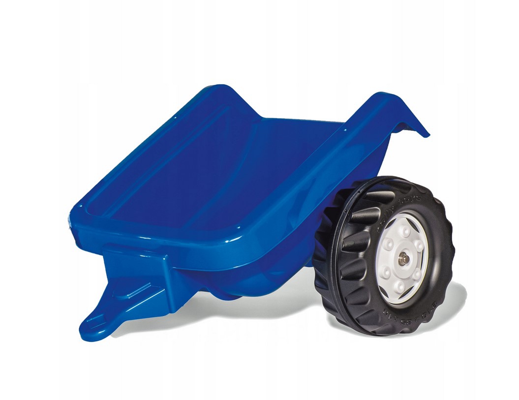 Rollykid-x new holland rollykid traktor z łyżką i przyczepką niebieski