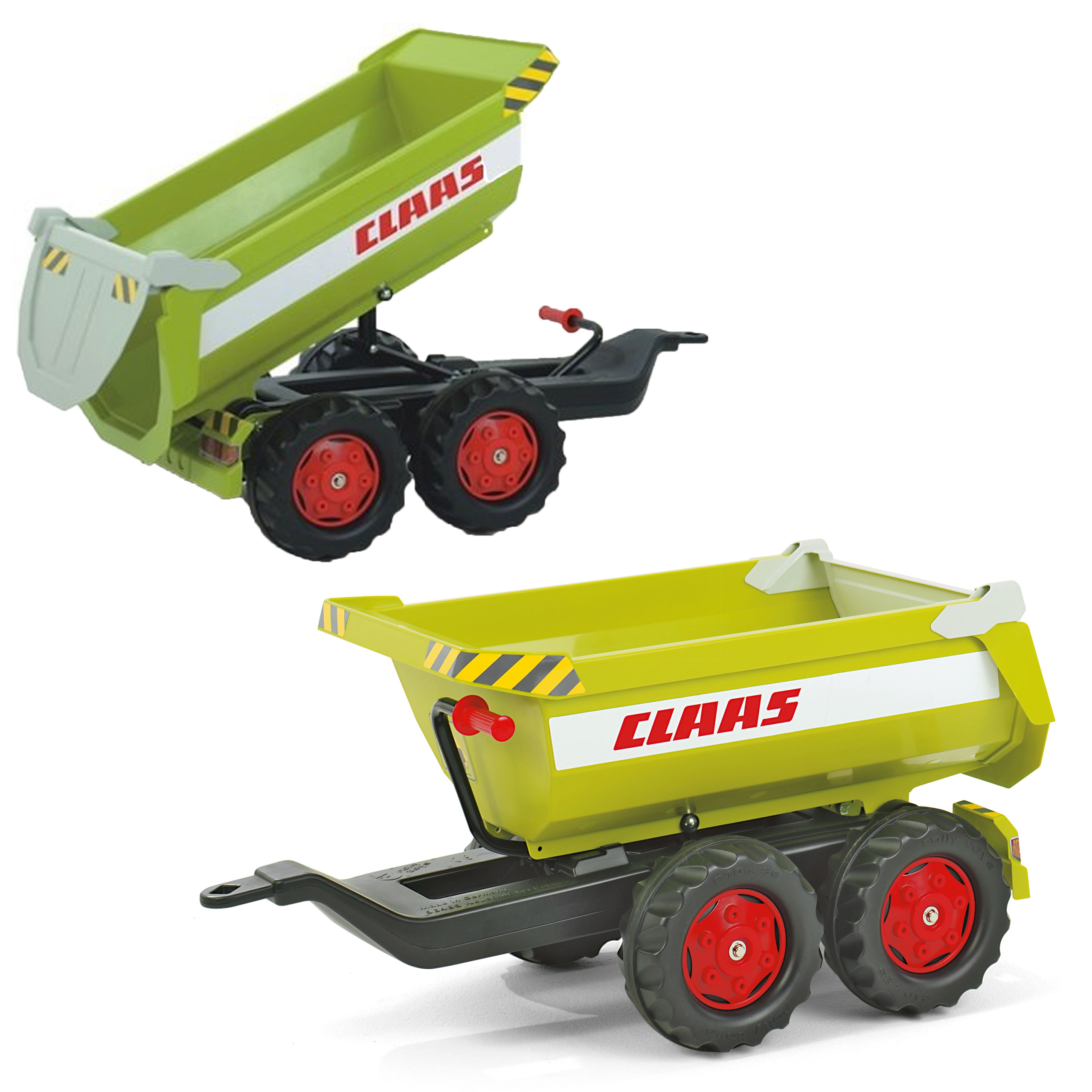 Rollytrailer przyczepa wywrotka halfpipe claas