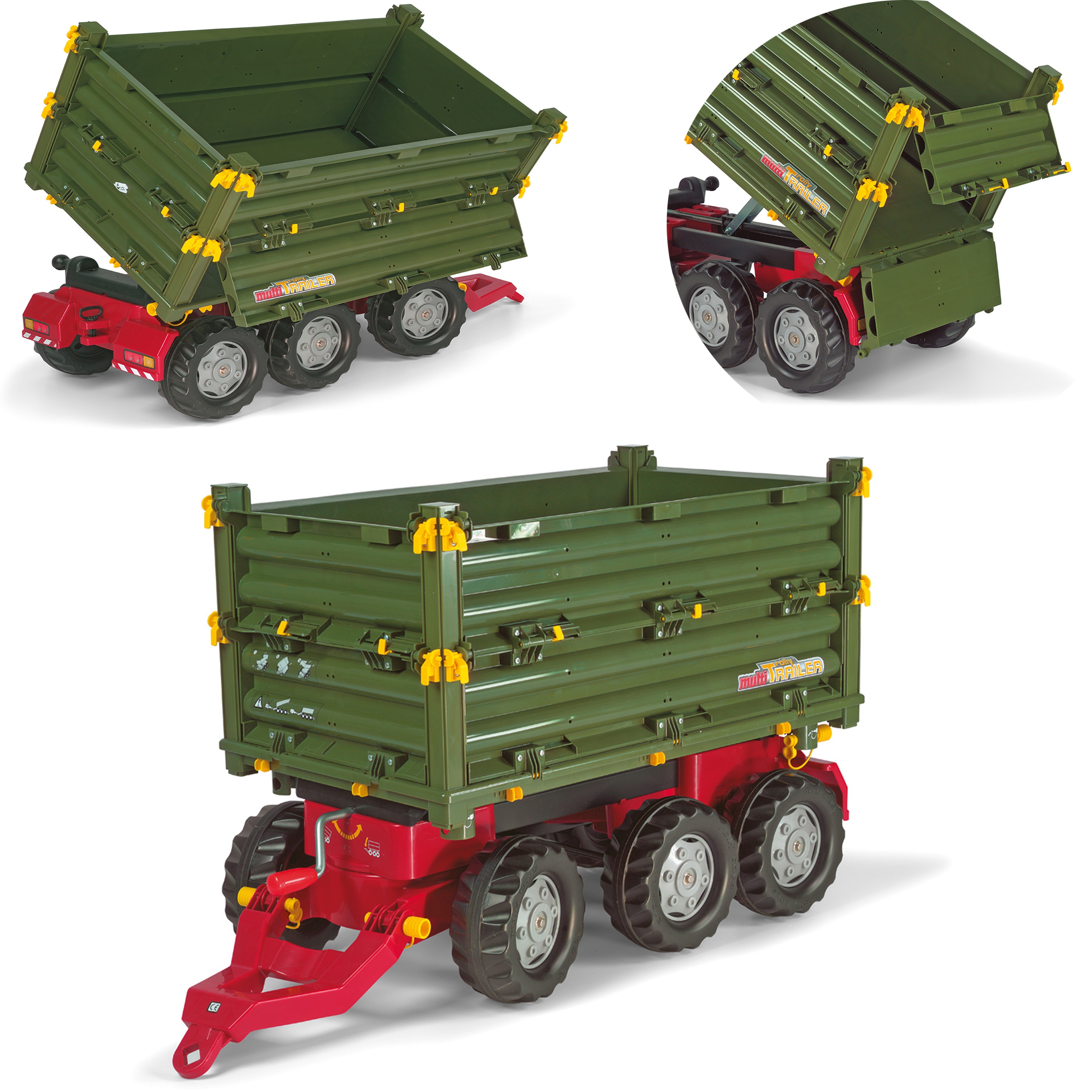 Rollytrailer wielka przyczepa 3 osie multi trailer