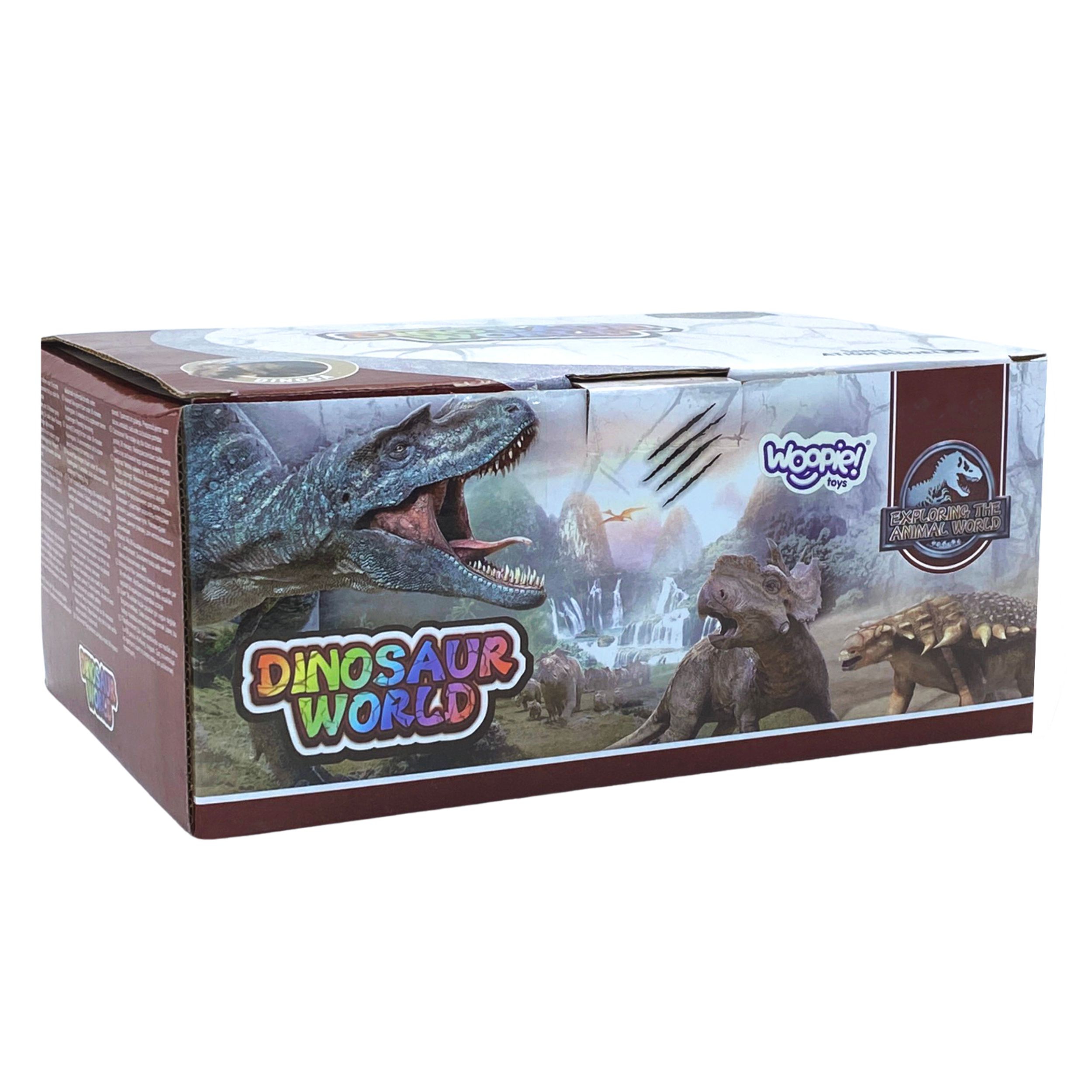 Zestaw figurki dinozaury xl + mata