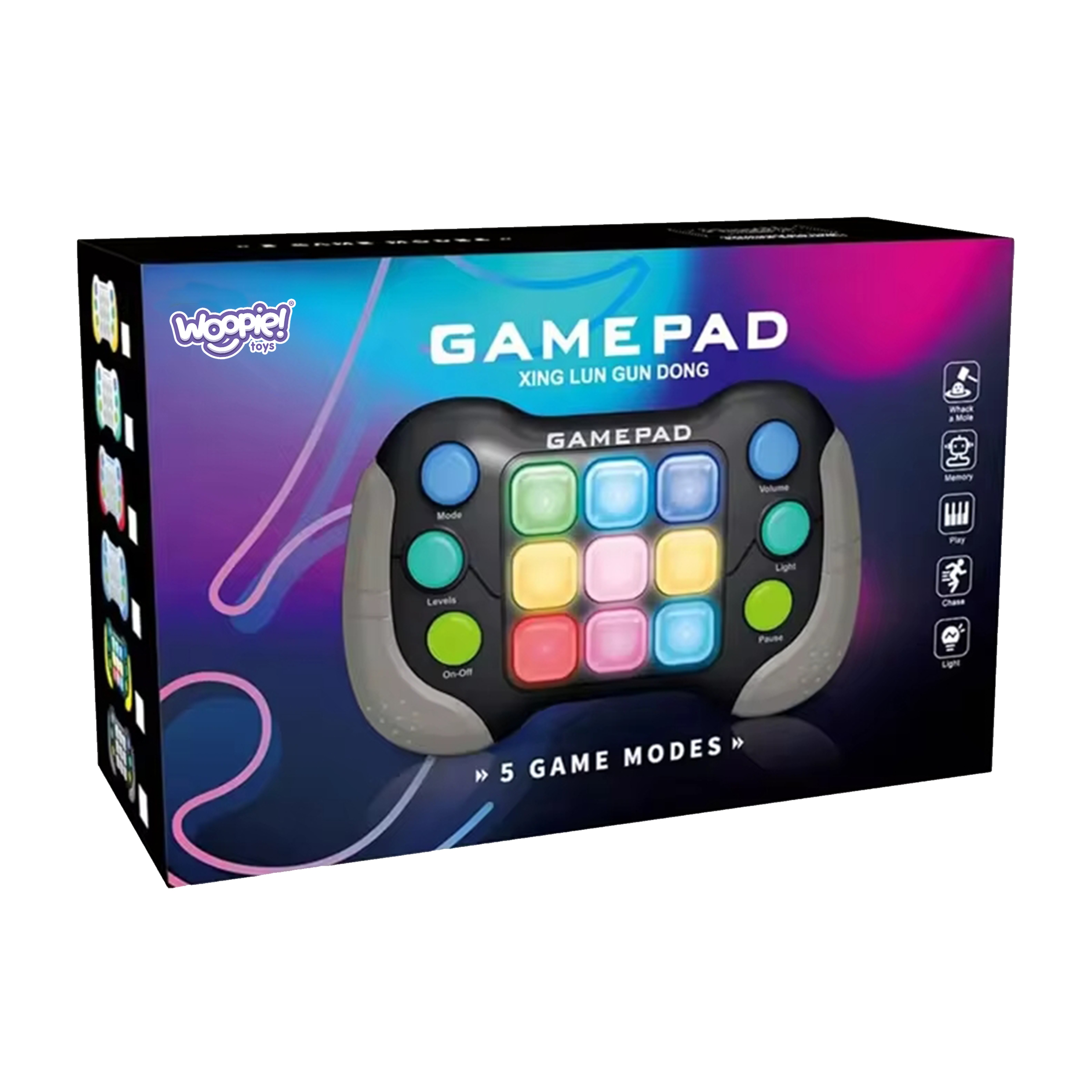 Elektroniczna gra zręcznościowa pop-it fidget toy gamepad