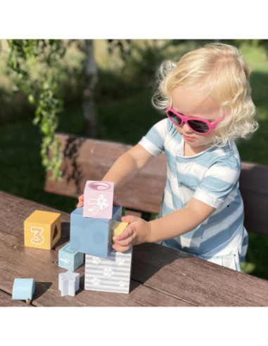 Viga Klocki Drewniana Układanka