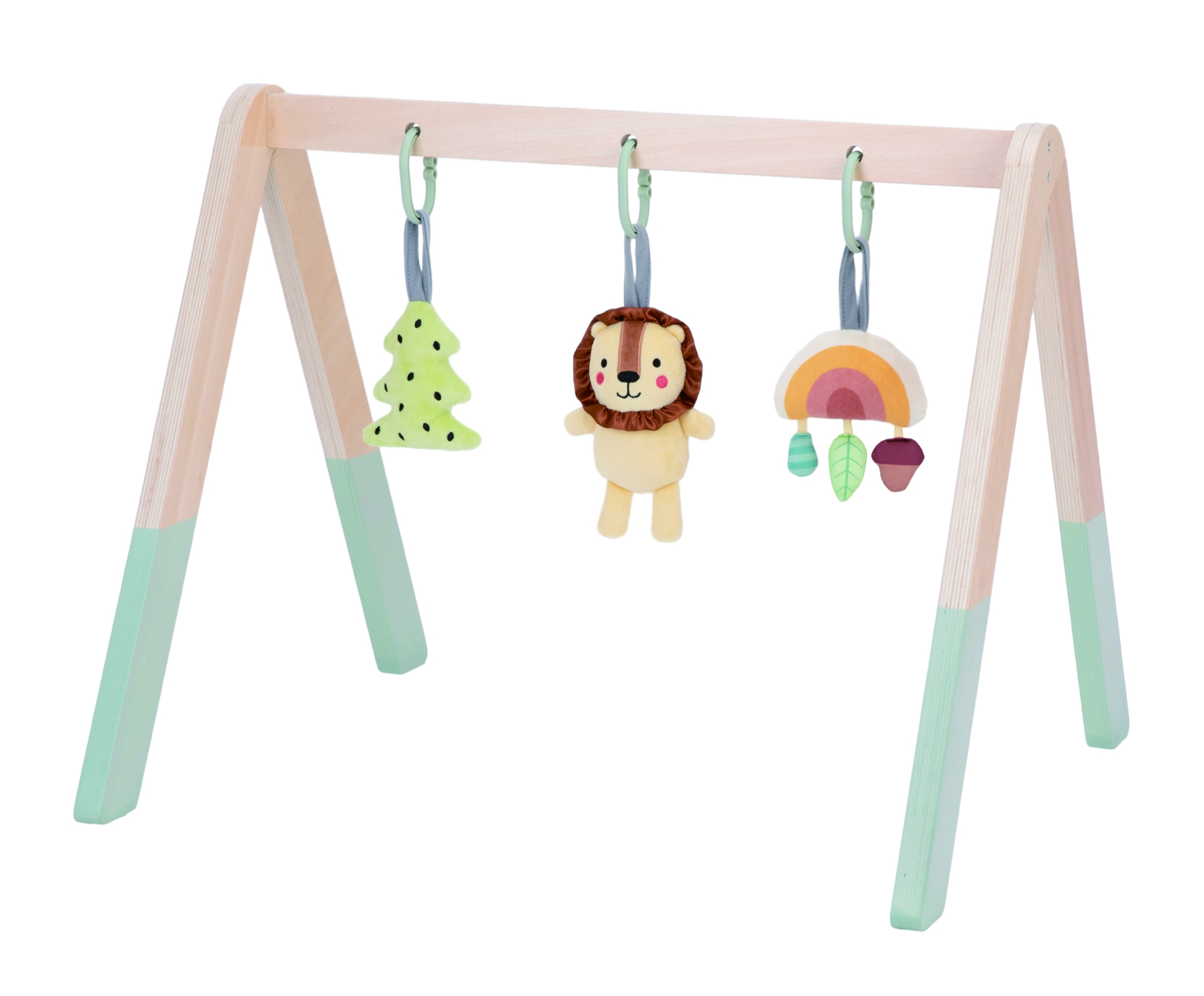 Baby gym stojak edukacyjny gimnastyczny 3 zawieszki