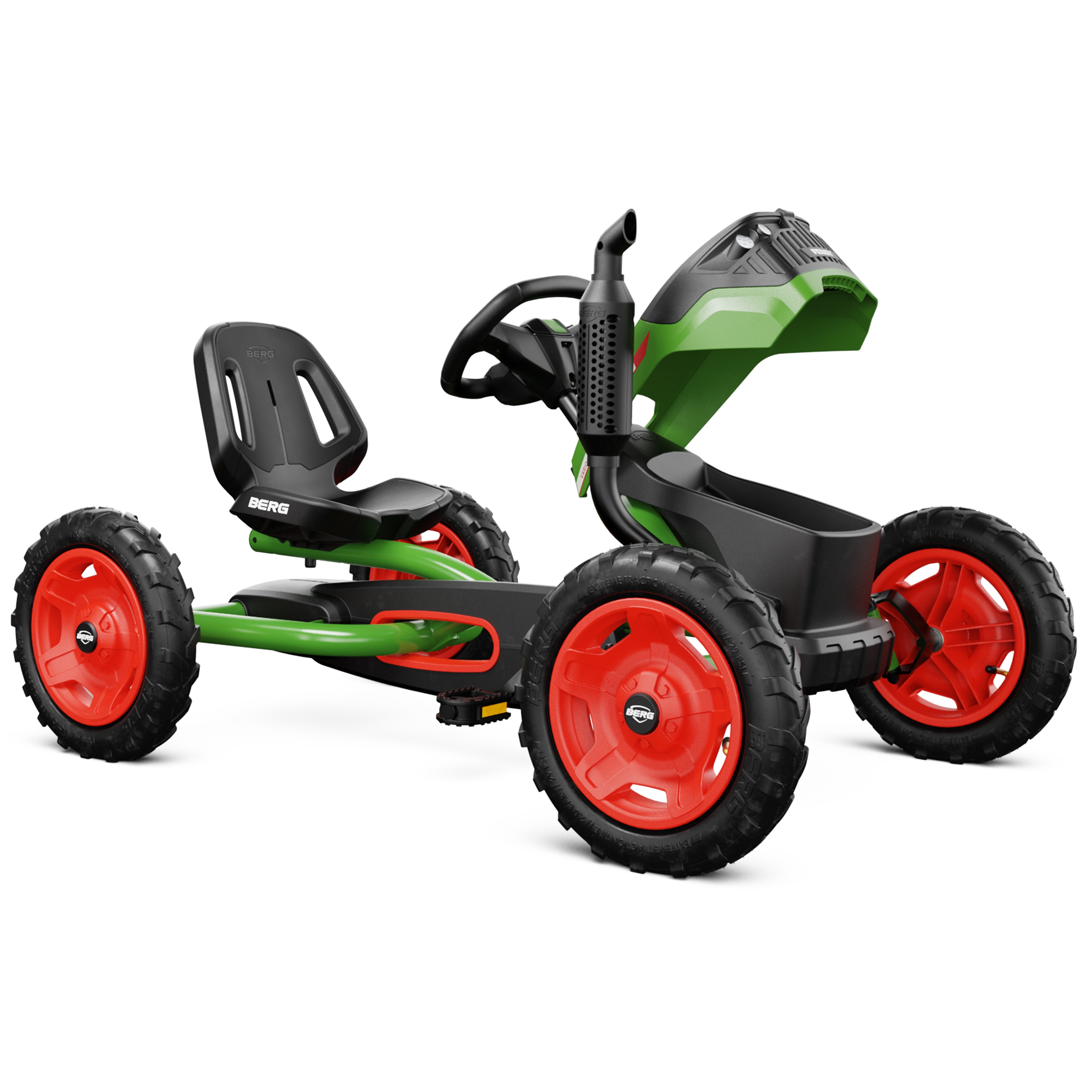 Gokart na pedały buddy fendt nowy model zielony