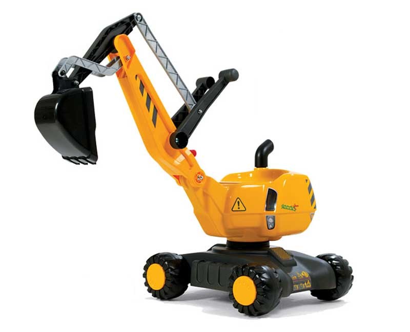 Rollydigger koparka samobieżna żółta