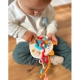 WOOPIE BABY Zabawka Sensoryczna Montessori Gryzak Grzechotka Wielofunkcyjny Lis