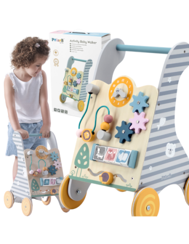 Drewniany Pchacz Edukacyjny dla dzieci Viga Toys