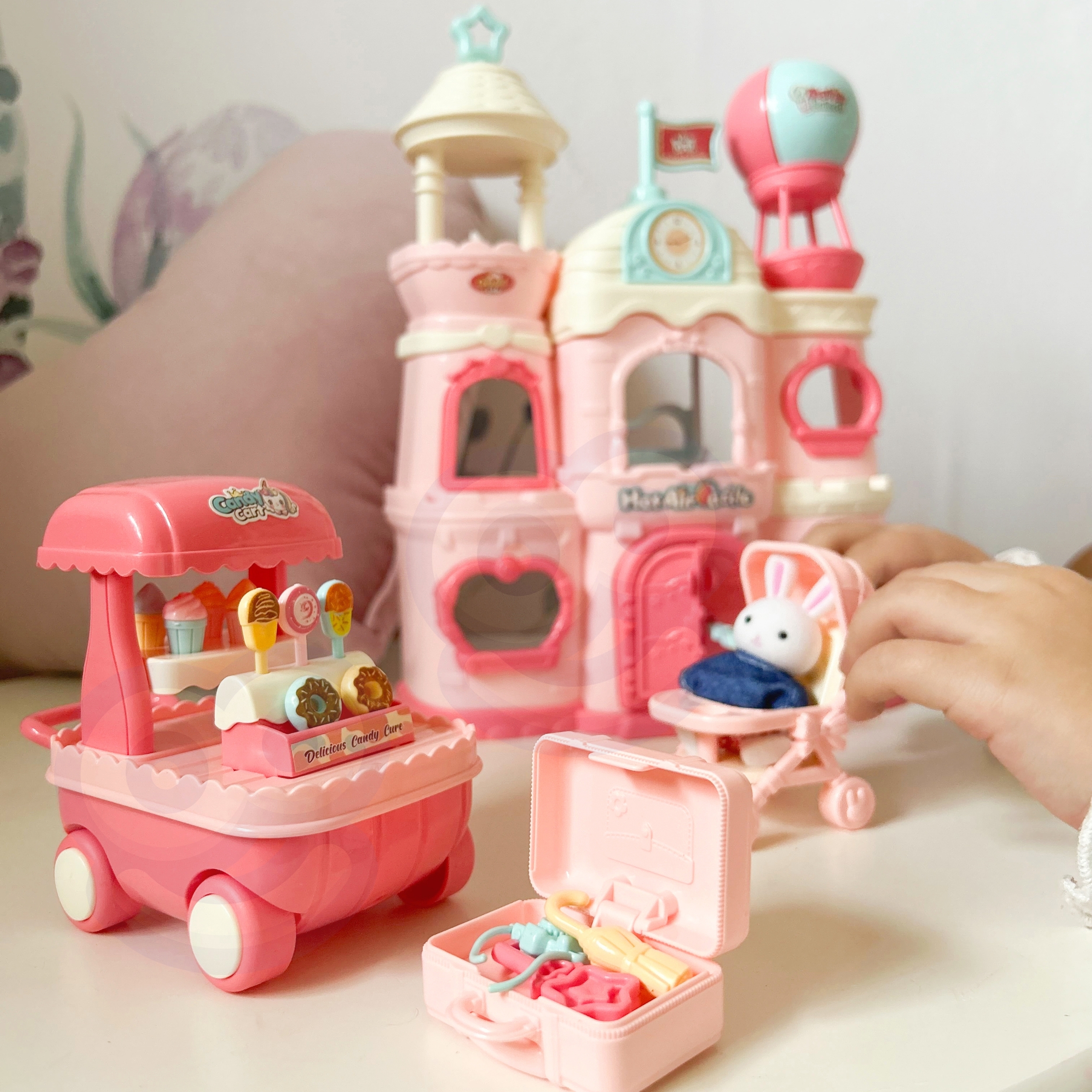 Willa króliczków domek dla lalek