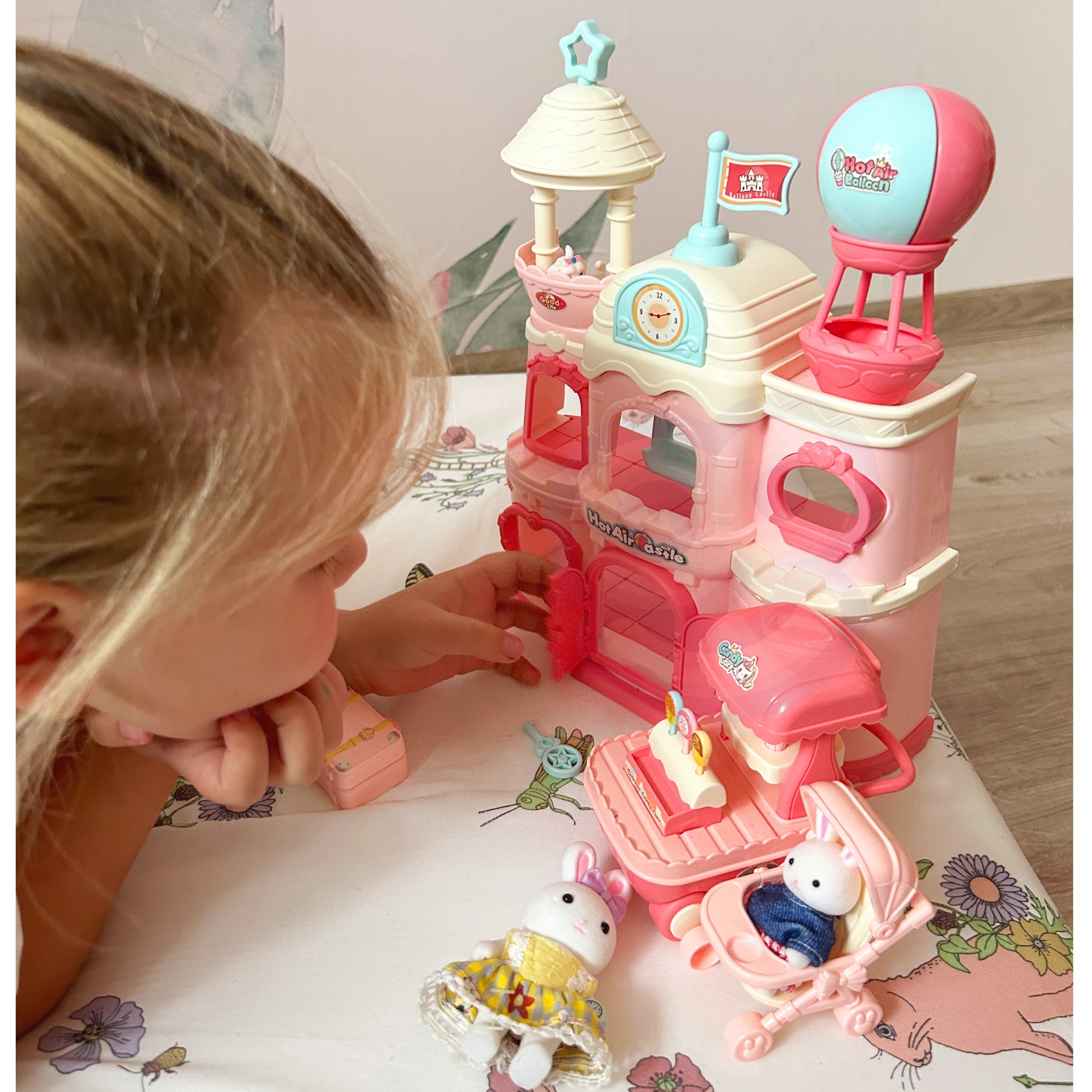 Willa króliczków domek dla lalek