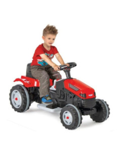 WOOPIE Duży traktor na akumulator czerwony 2