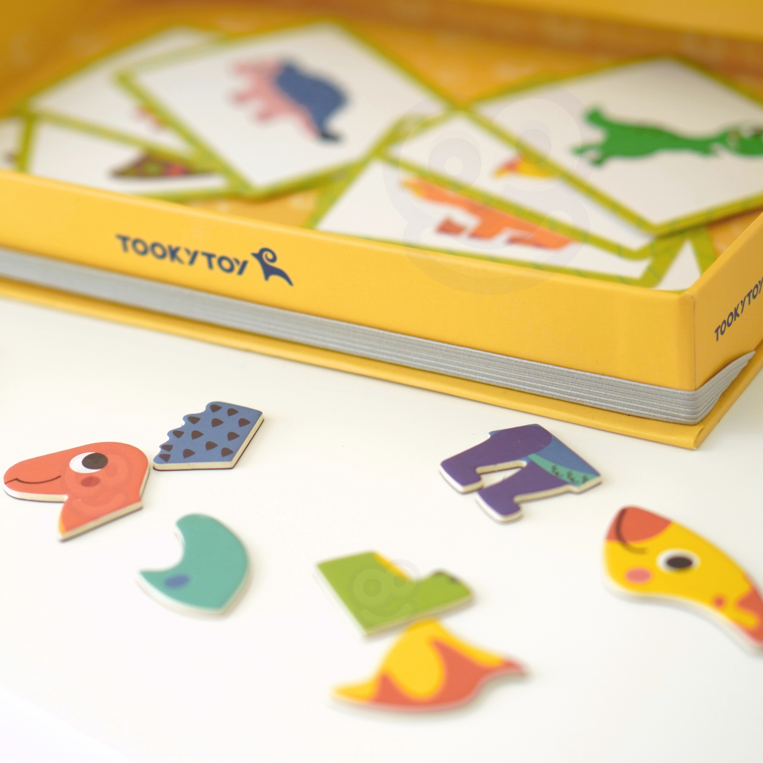 Układanka magnetyczna dinozaury puzzle