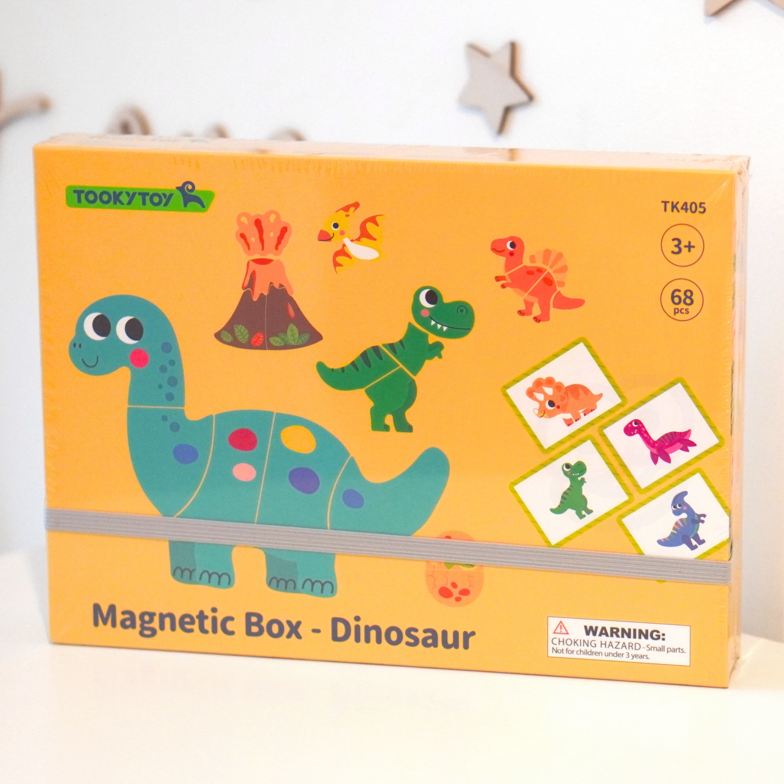 Układanka magnetyczna dinozaury puzzle