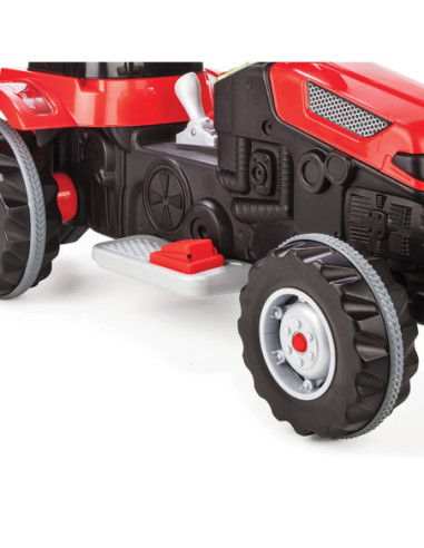 WOOPIE Duży traktor na akumulator czerwony