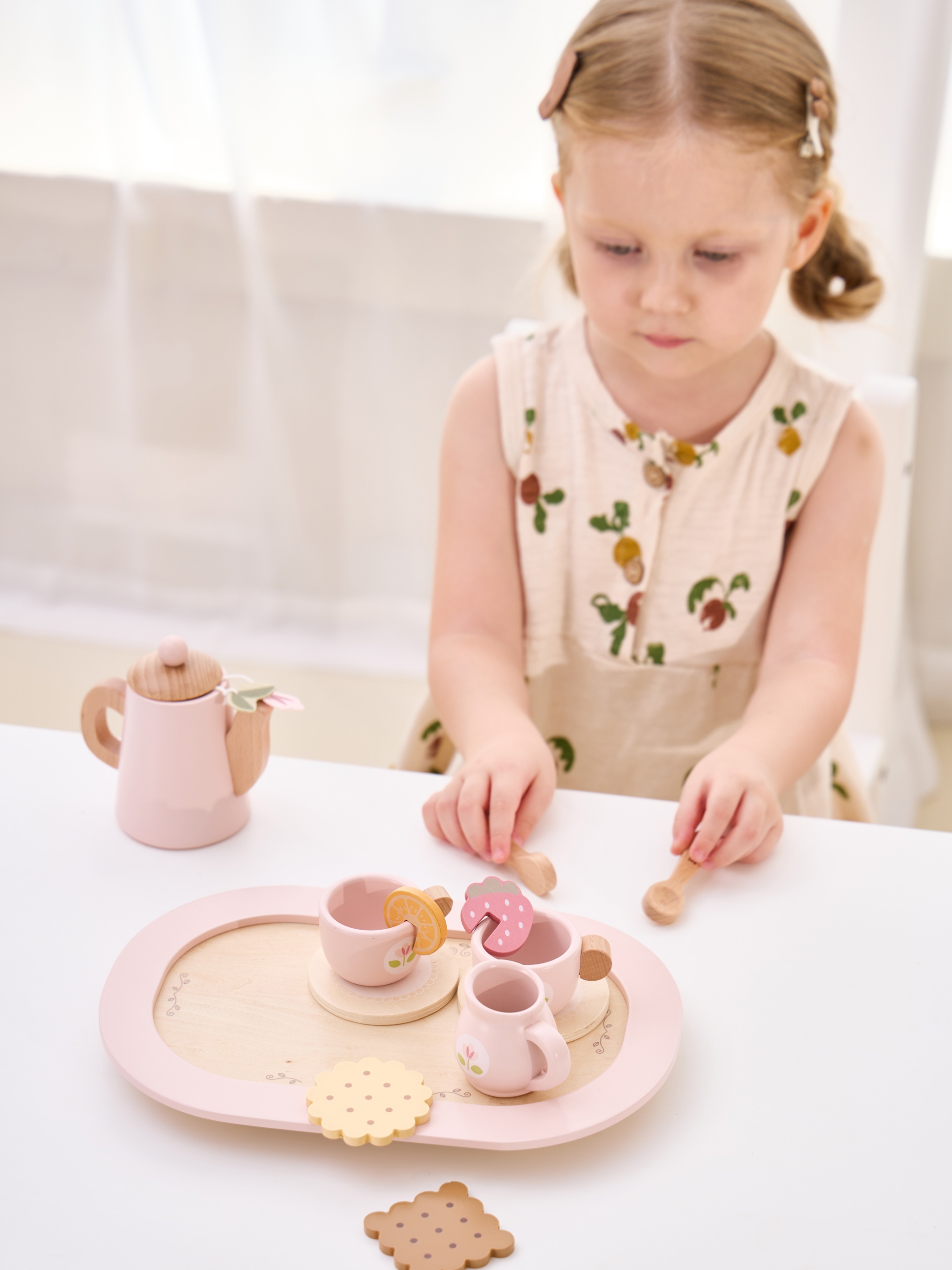 Herbaciane Przyjęcie PolarB - Drewniany Zestaw Montessori