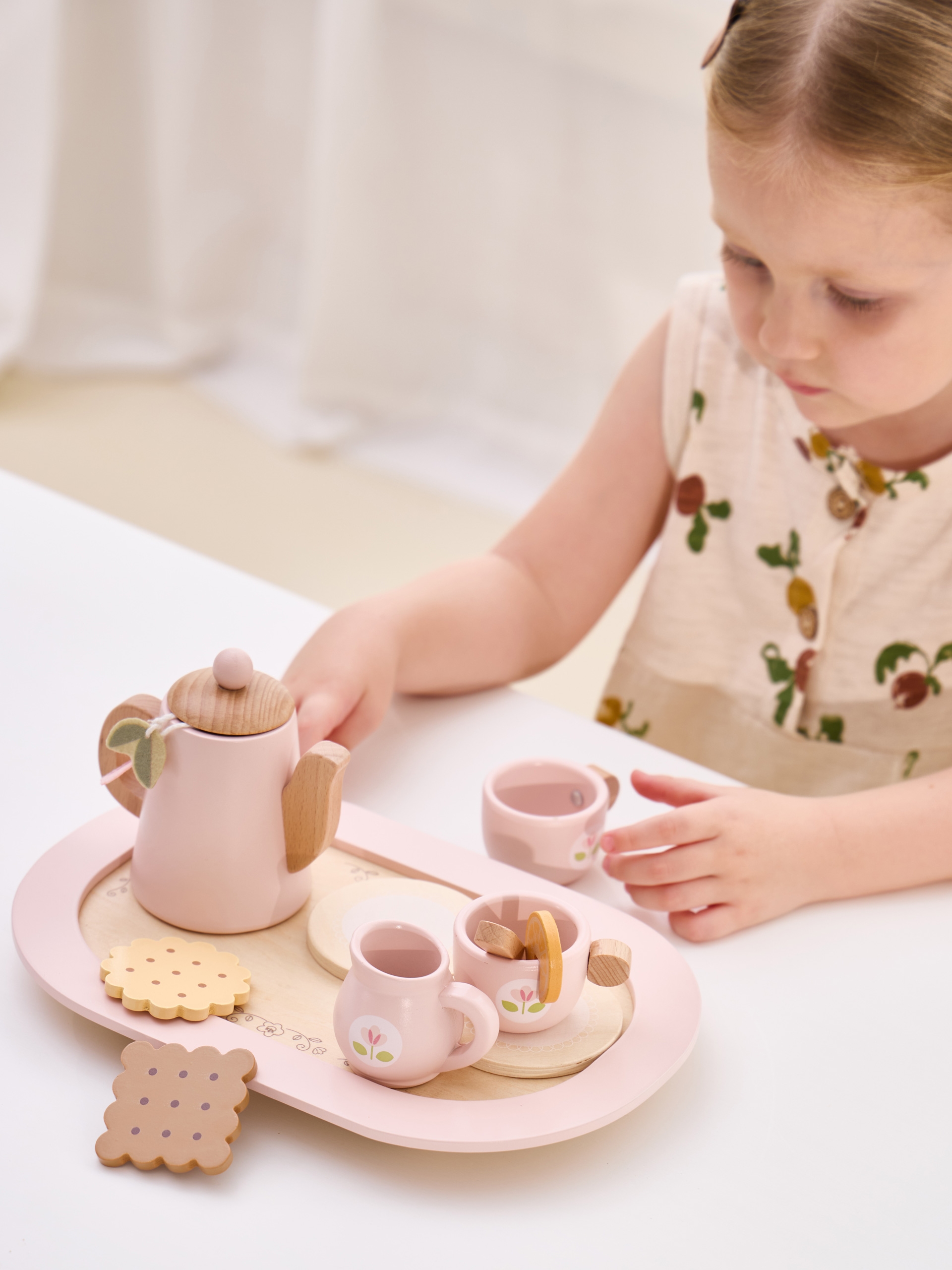 Herbaciane Przyjęcie PolarB - Drewniany Zestaw Montessori