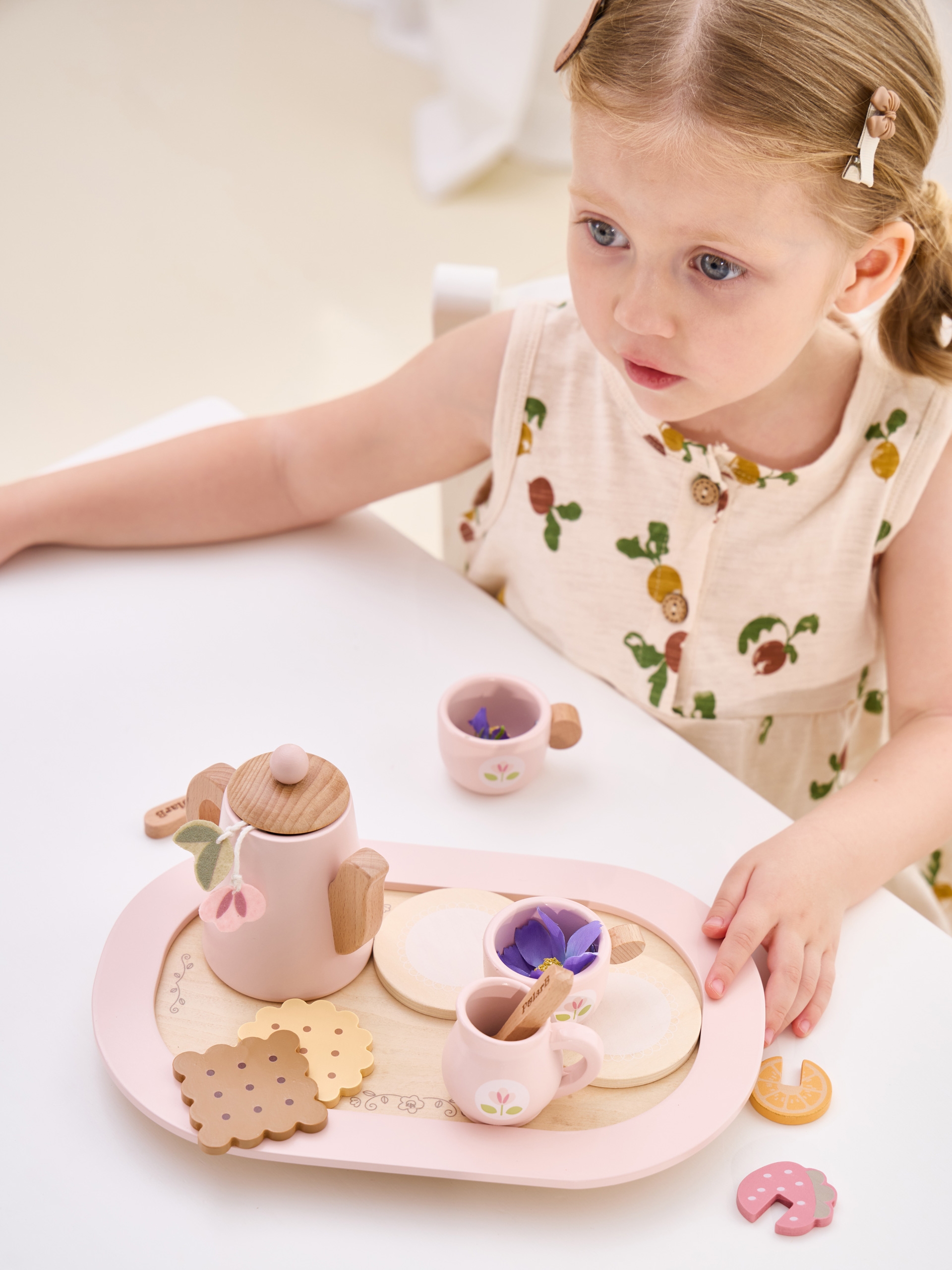 Herbaciane Przyjęcie PolarB - Drewniany Zestaw Montessori