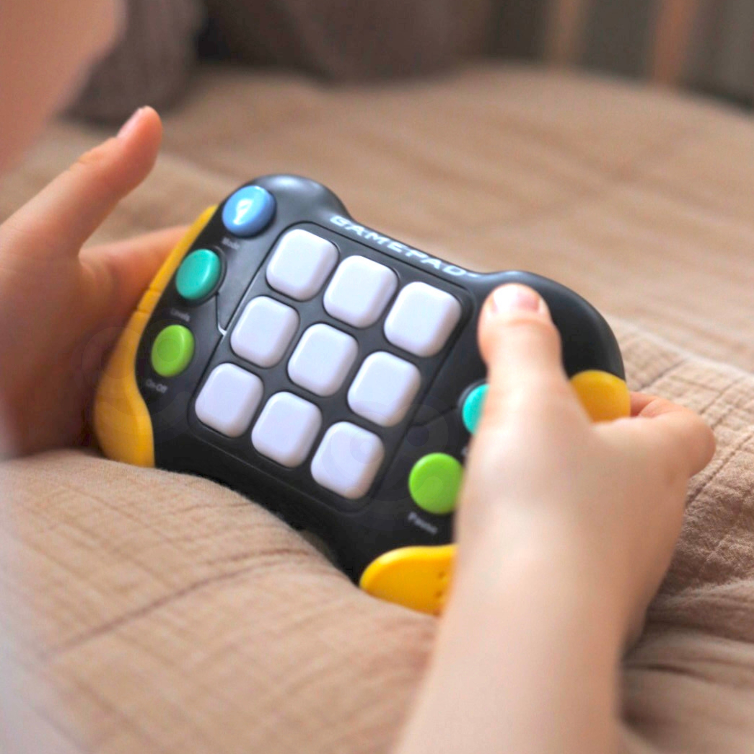 Elektroniczna gra zręcznościowa pop-it fidget toy gamepad