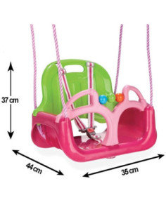 WOOPIE Huśtawka Swing 3w1 Różowa 2