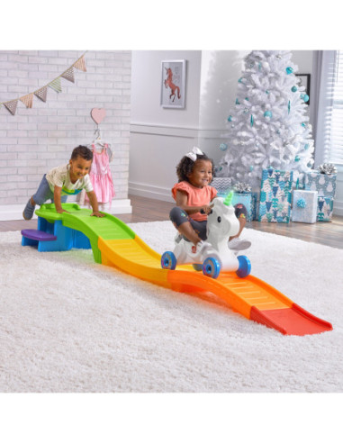Step2 Kolejka Górska Tor Jeździk Jednorożec Unicorn