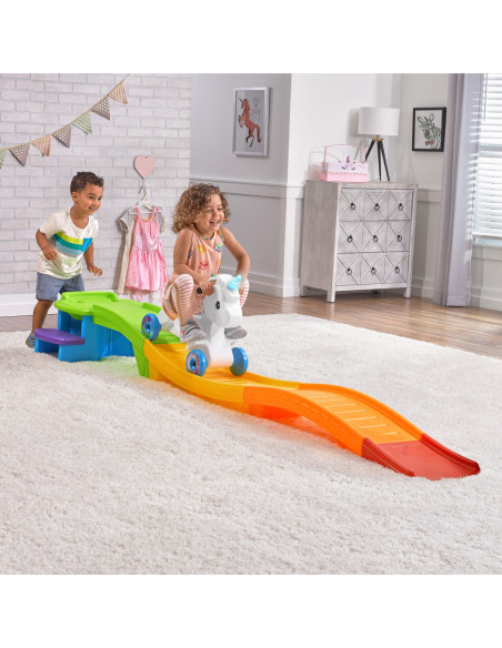 Step2 Kolejka Górska Tor Jeździk Jednorożec Unicorn