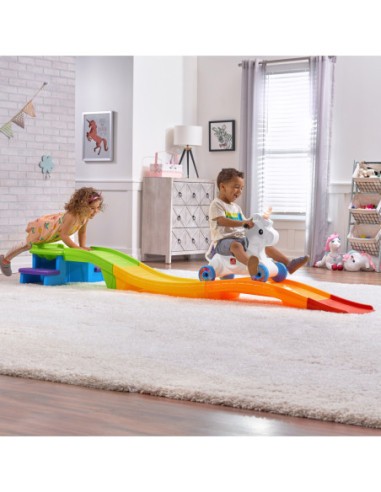 Step2 Kolejka Górska Tor Jeździk Jednorożec Unicorn