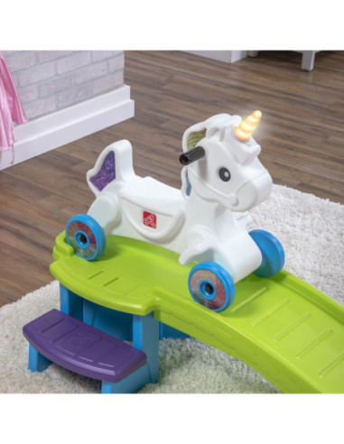 Step2 Kolejka Górska Tor Jeździk Jednorożec Unicorn