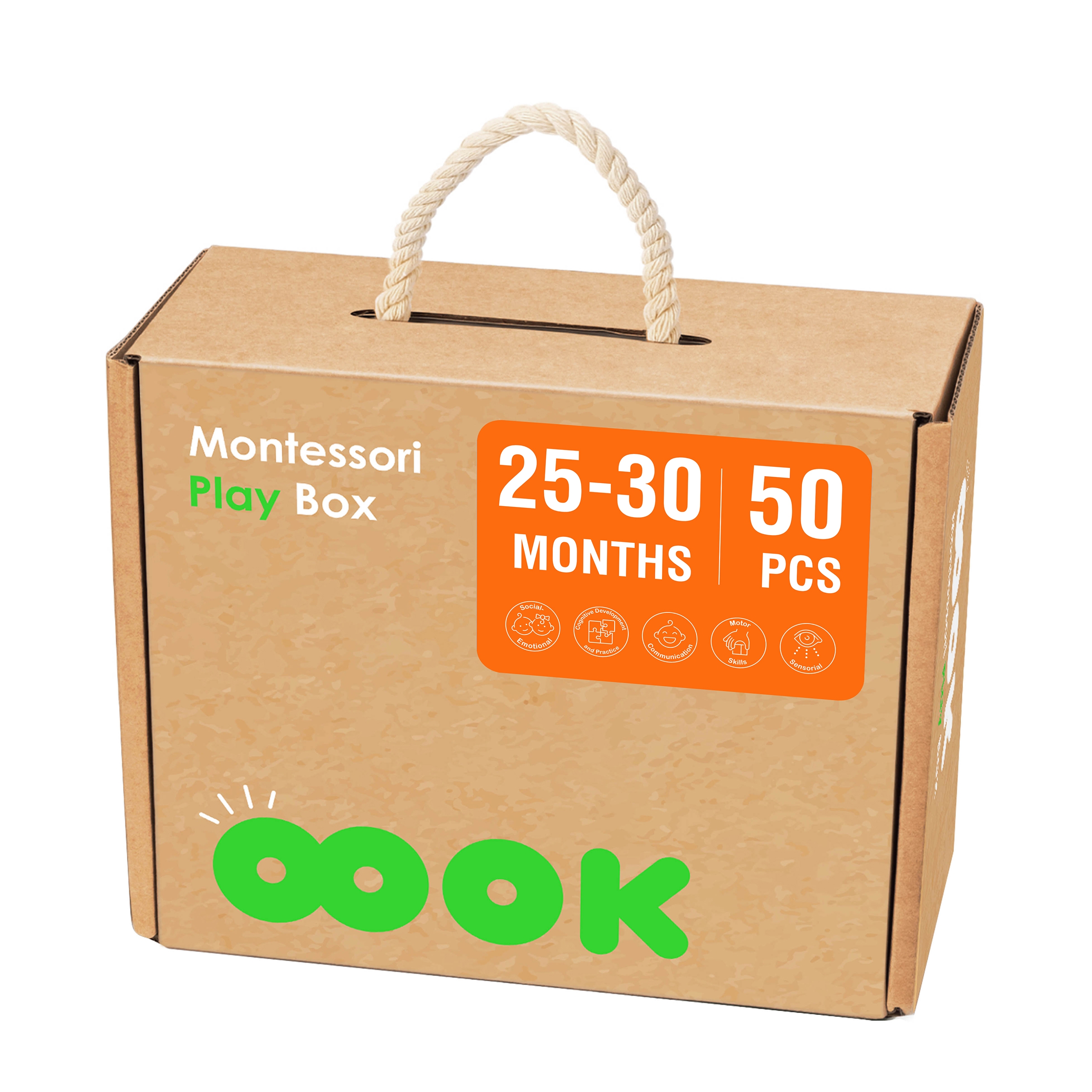 Box pudełko xxl montessori edukacyjne 7w1 sensoryczne 25-30 mies.