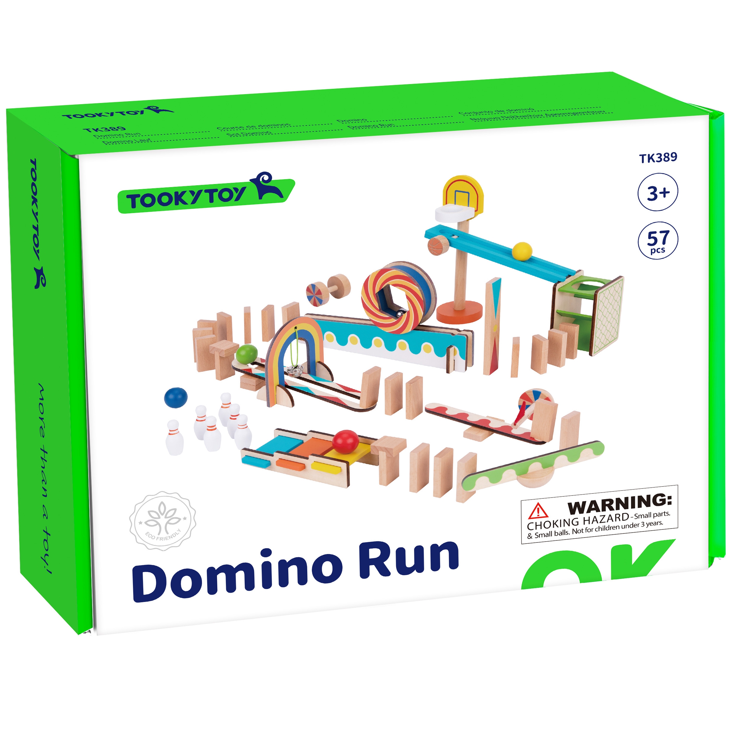 Tor kulkowy kulodrom domino