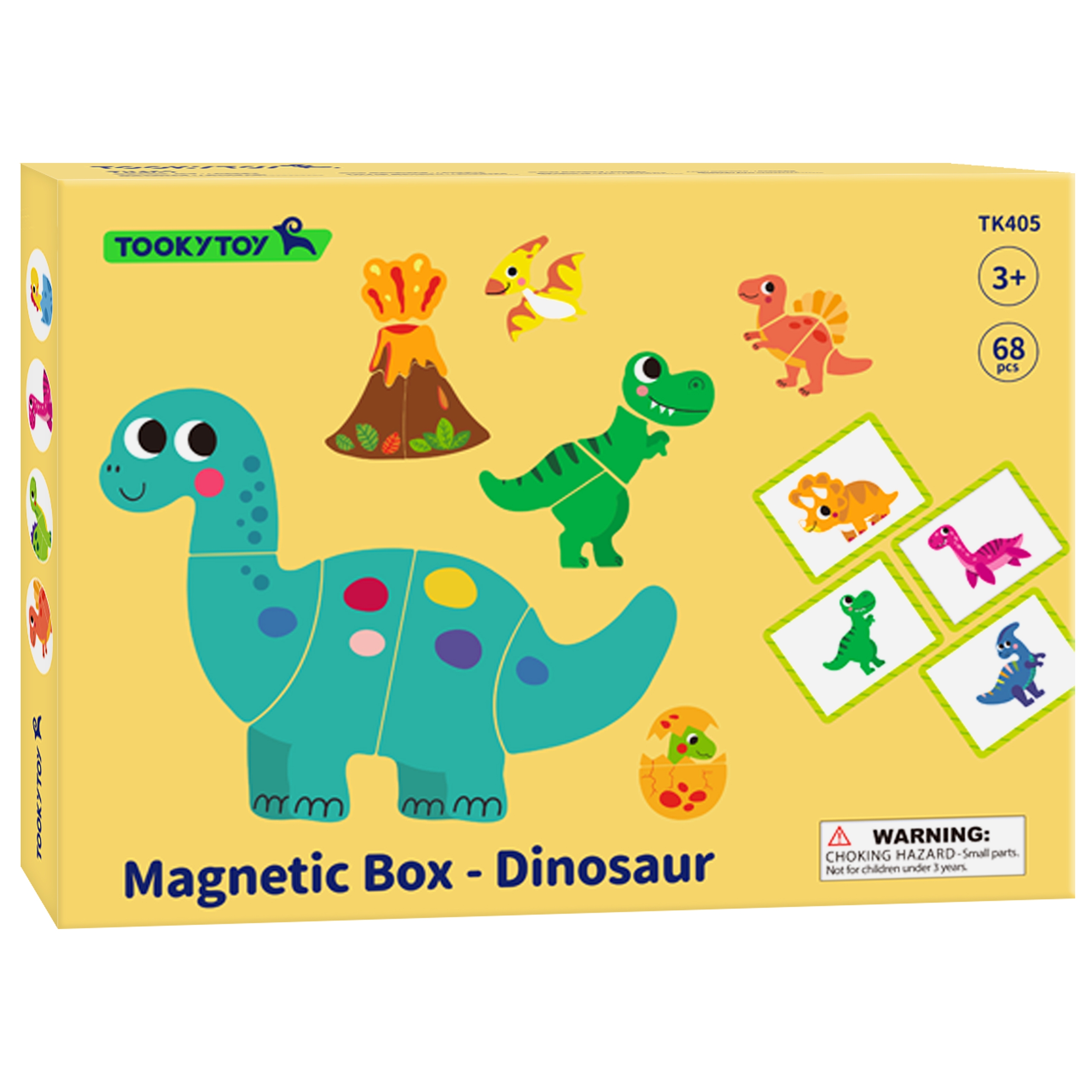 Układanka magnetyczna dinozaury puzzle
