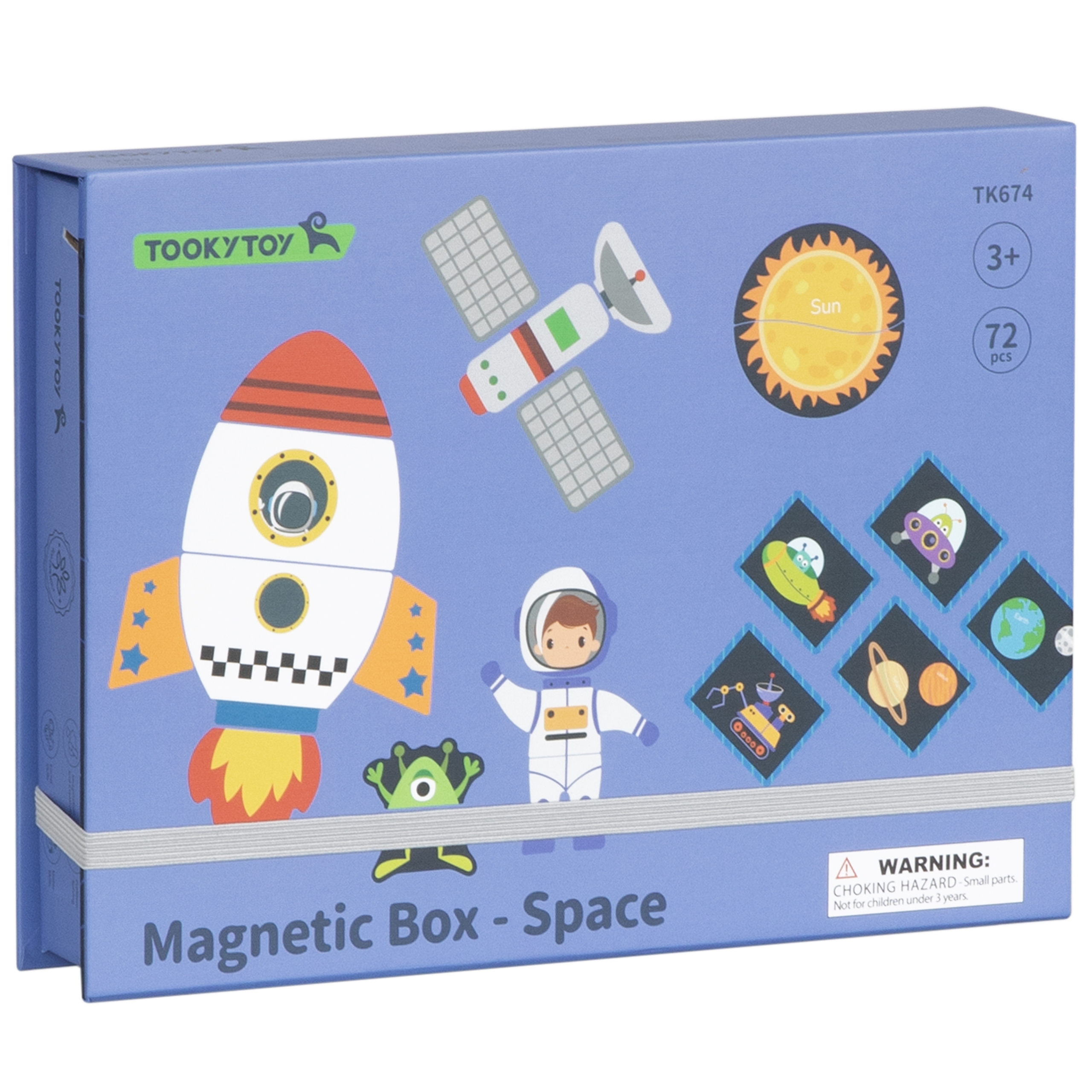 Układanka magnetyczna kosmos puzzle