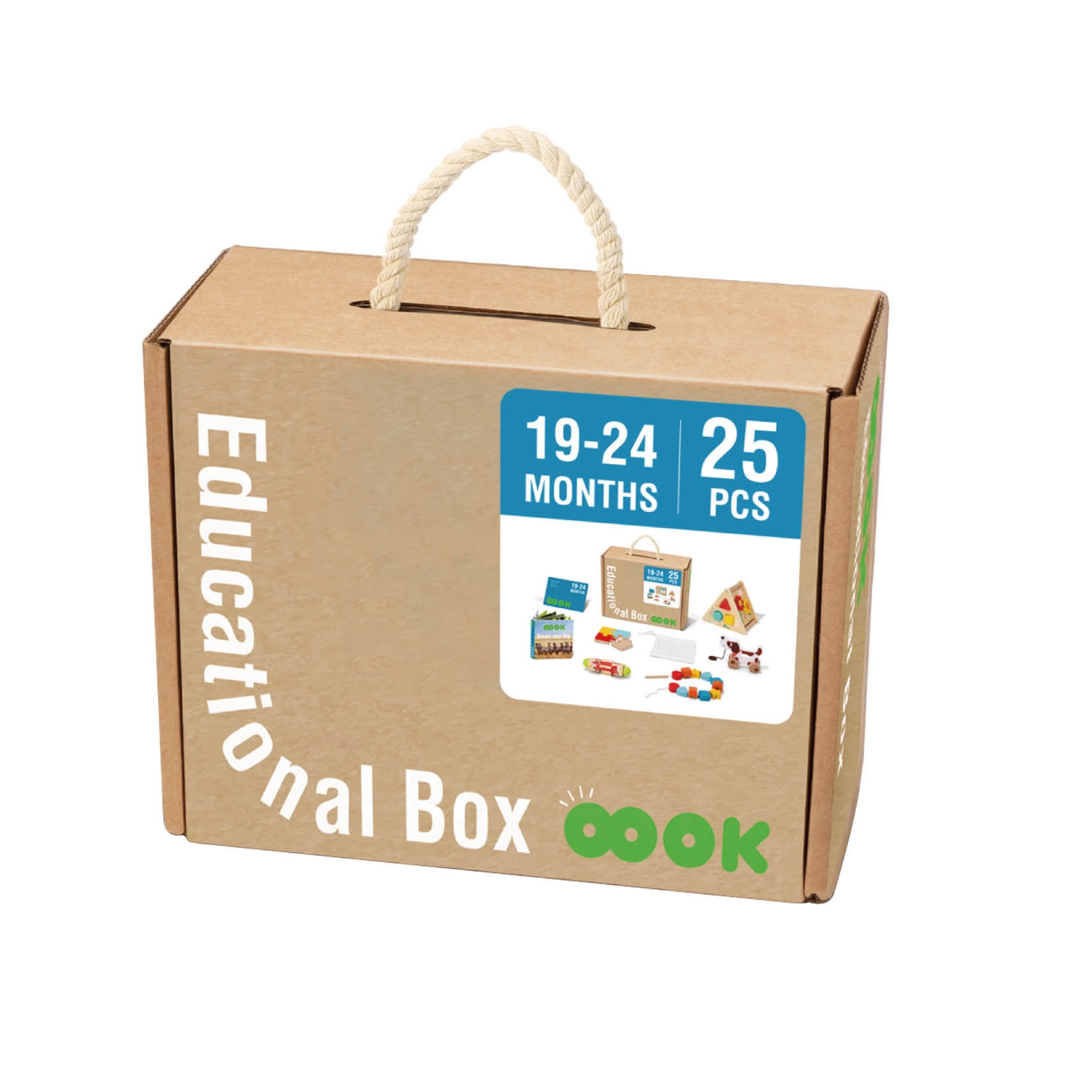 Box pudełko xxl montessori edukacyjne 6w1 sensoryczne 19-24 mies