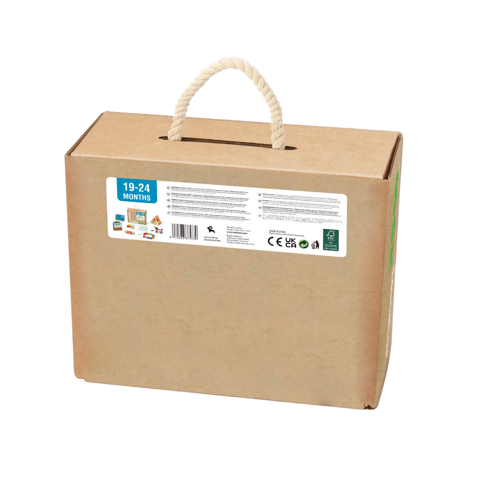 Box pudełko xxl montessori edukacyjne 6w1 sensoryczne 19-24 mies