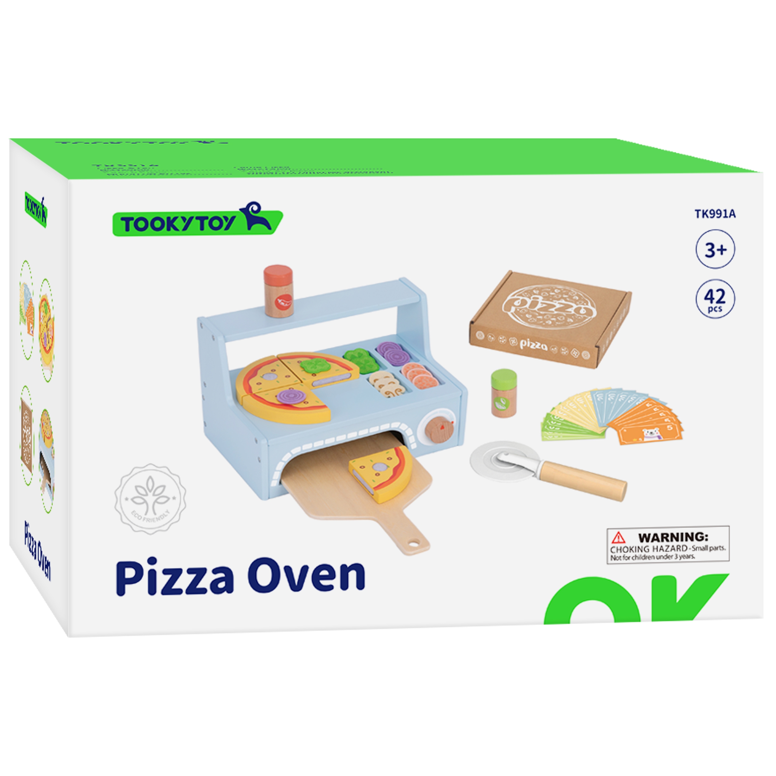 Mała Pizzeria - Drewniany Zestaw Małego Kucharza