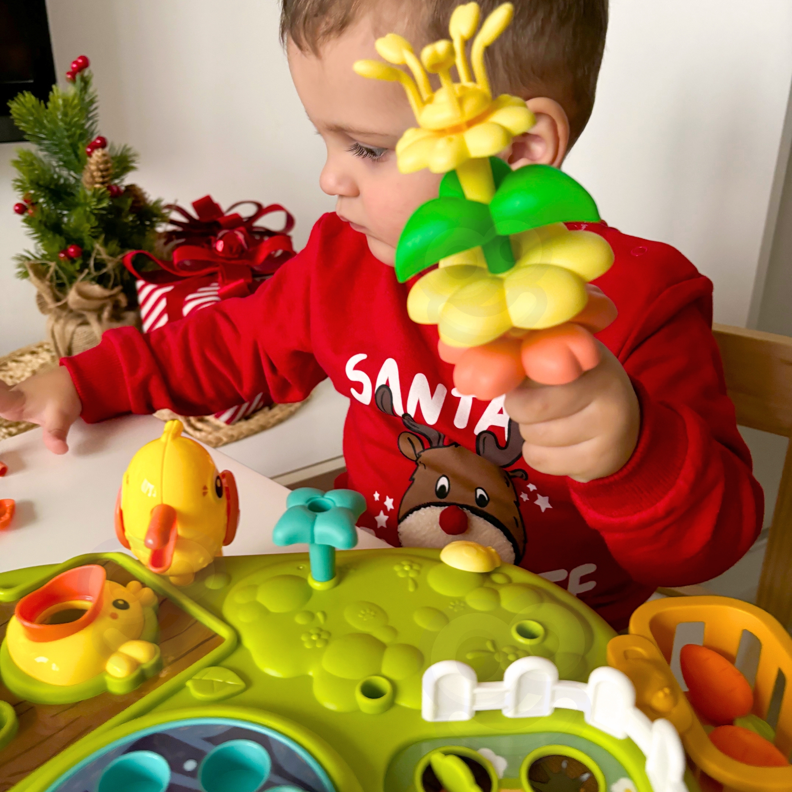 Interaktywny multistolik edukacyjny 8w1 montessori