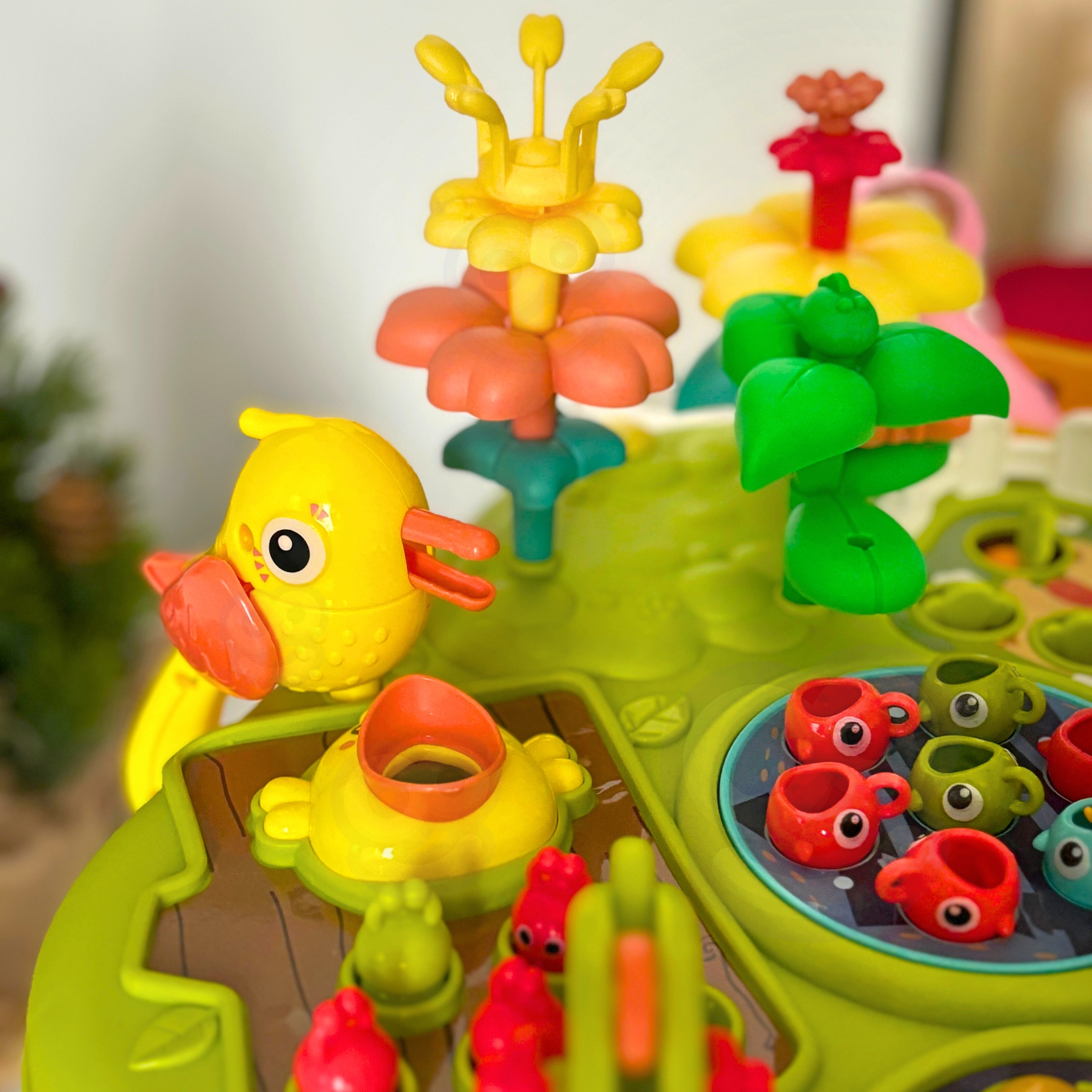 Interaktywny multistolik edukacyjny 8w1 montessori