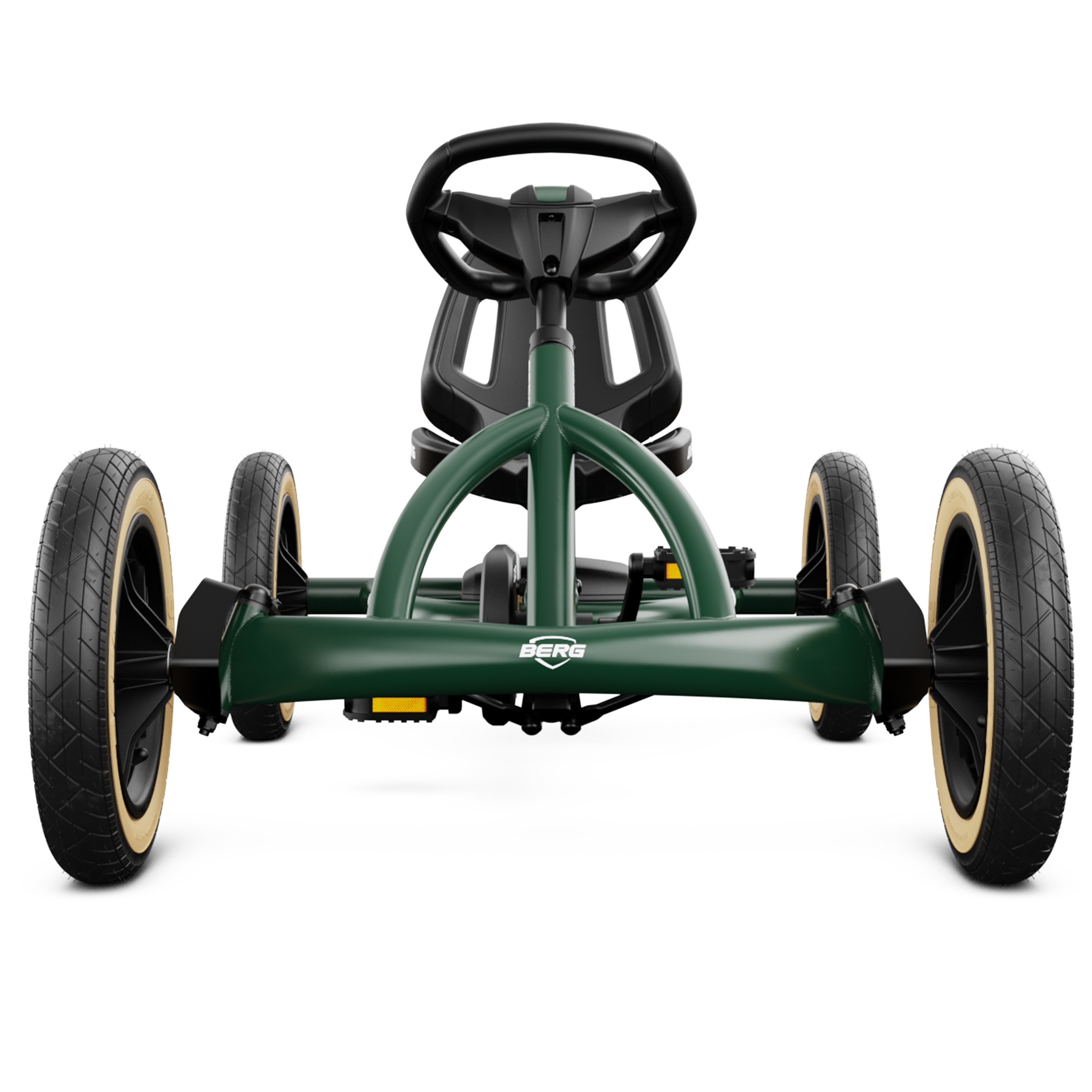 Gokart na pedały buddy retro green do 50 kg