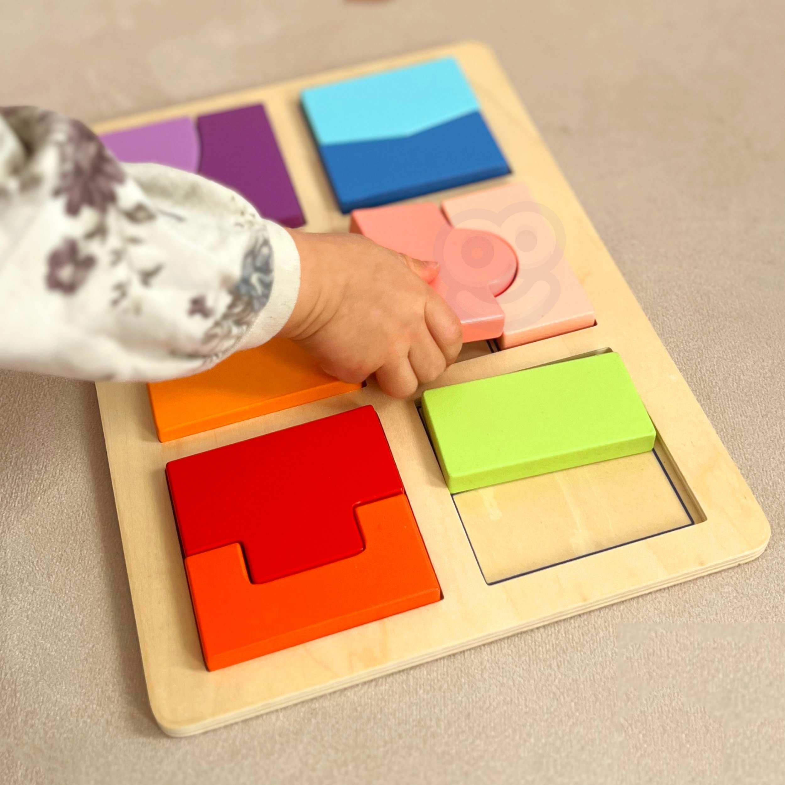 Box pudełko xxl montessori edukacyjne 7w1 sensoryczne 31-36 mies.