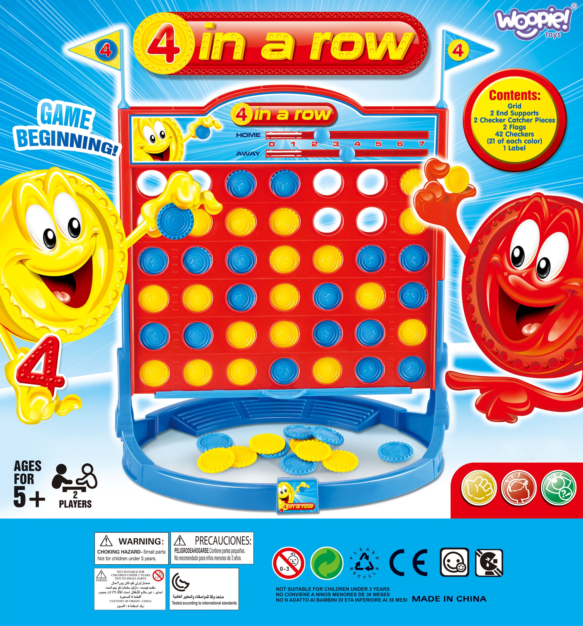 Gra strategiczna 4 w linii 5+