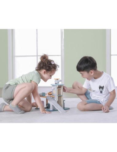 VIGA PolarB Parking Garaż z Helikopterem