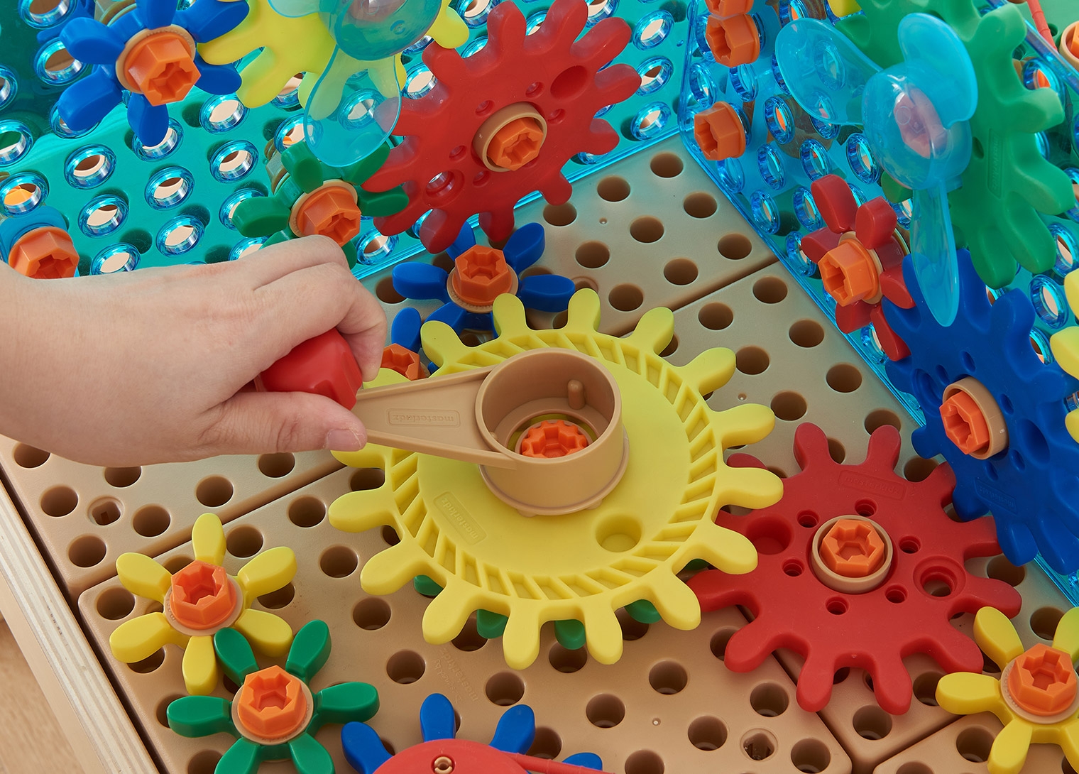 Zestaw akcesoriów mix koła zębate do paneli ściennych stem 198 el.