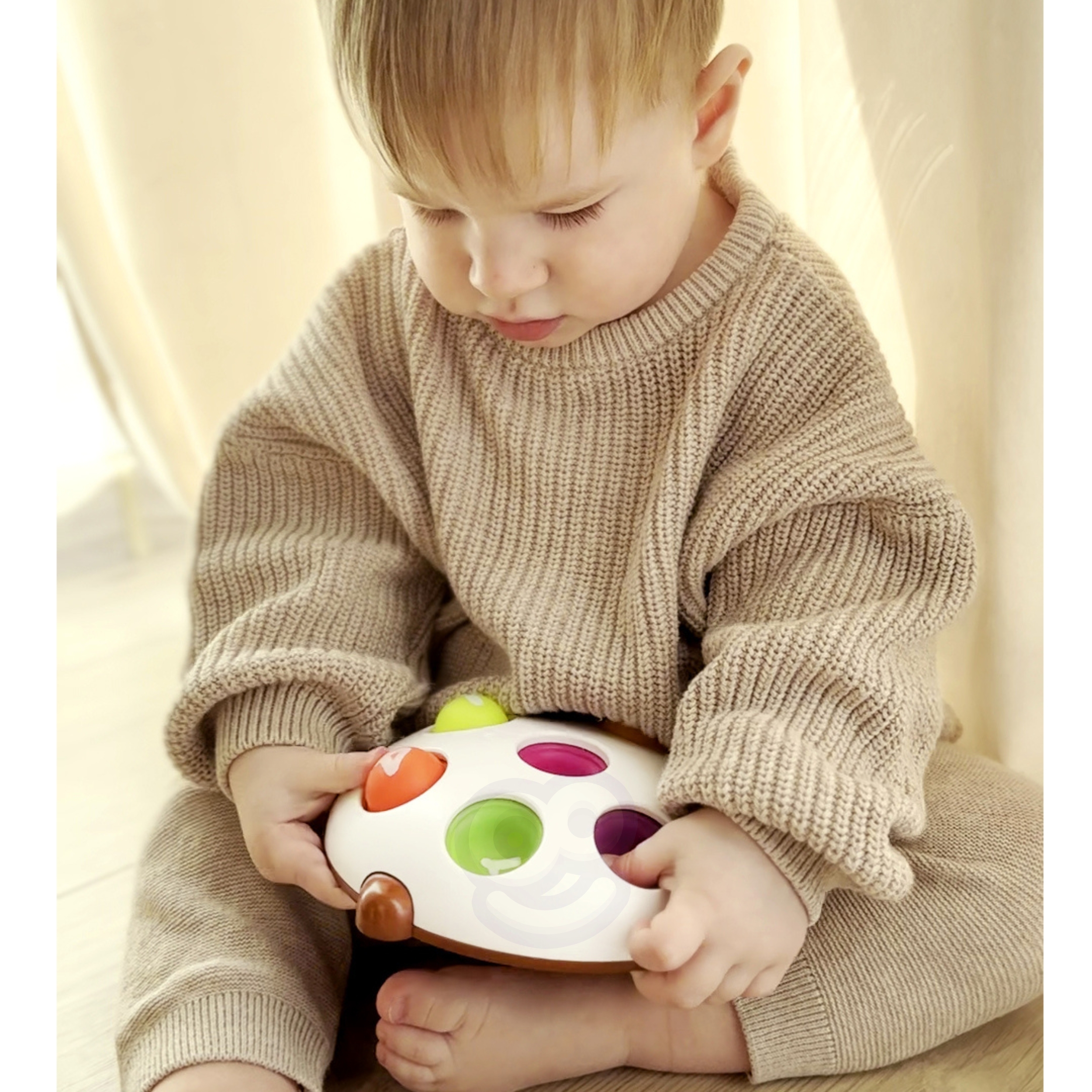 Jeżyk pop-it cyferki fidget toys