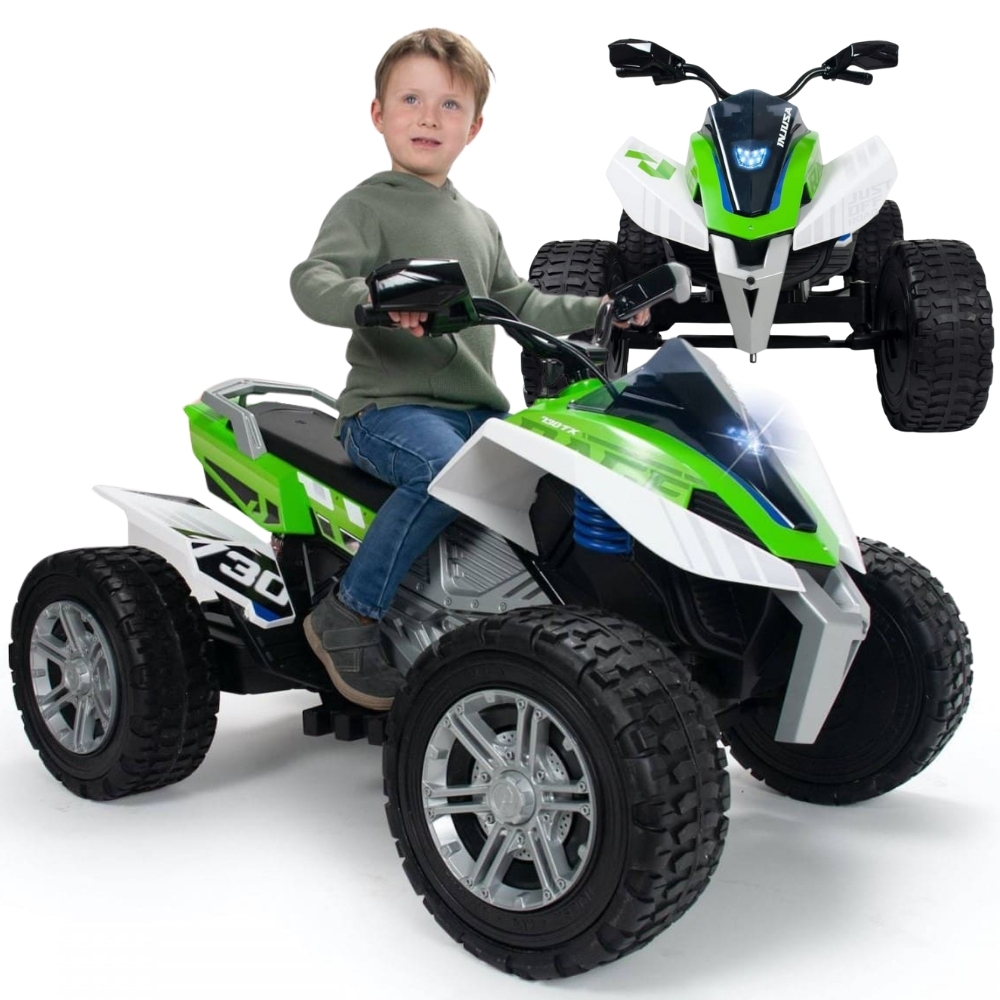 Duży quad rage 24v ekstremalny od 6 lat do 50kg