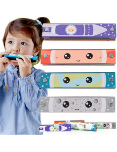 CLASSIC WORLD Wooden Harmonica for Children 1 pc.
