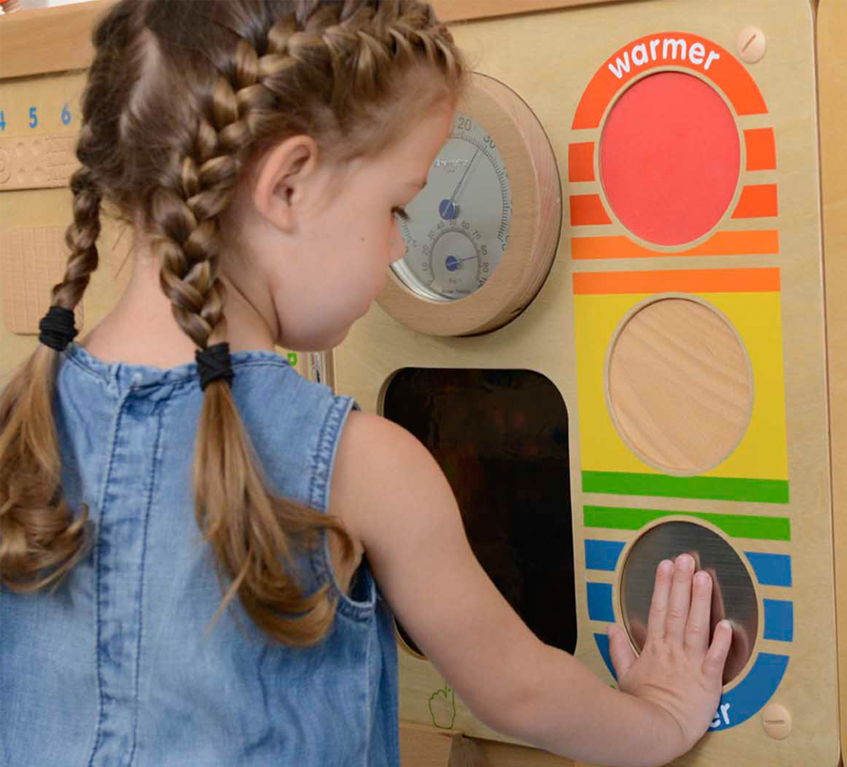 Nauka o temperaturze ścienna tablica edukacyjna flex